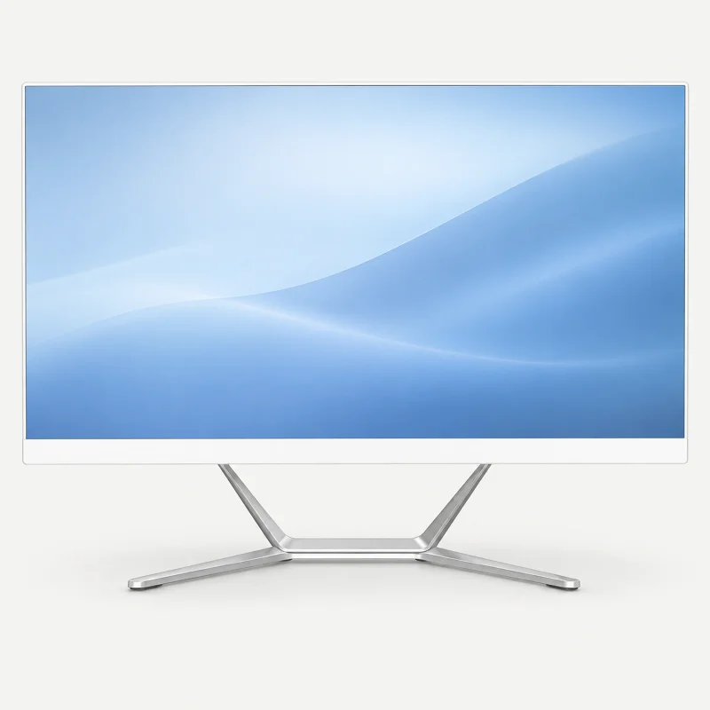 SD24MM3i5 / SD24MZ3i5 all-in-one PC on a light studio background
