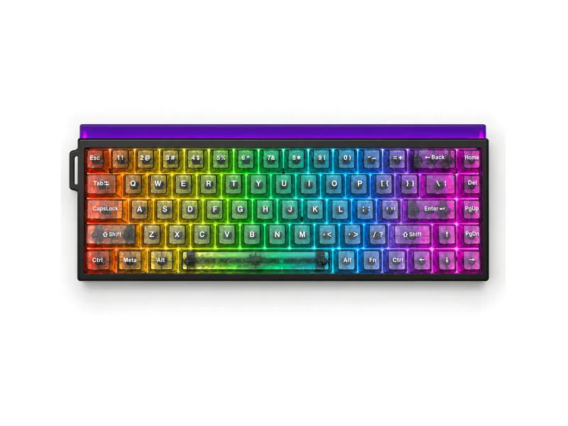 Mechanical Keyboard WKL98 on a light studio background