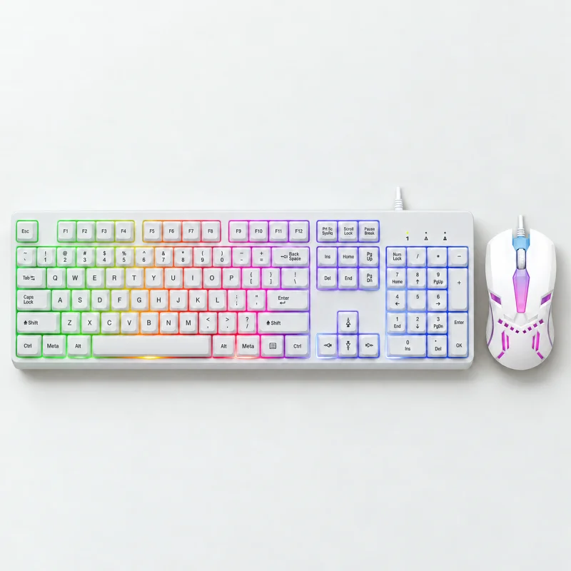 Lighting Gaming Combo GK106 on a light studio background