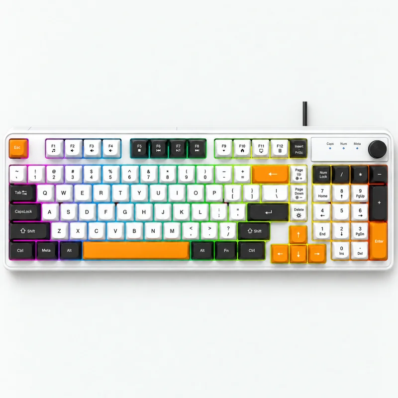 Membrane Keyboard K70 on a light studio background