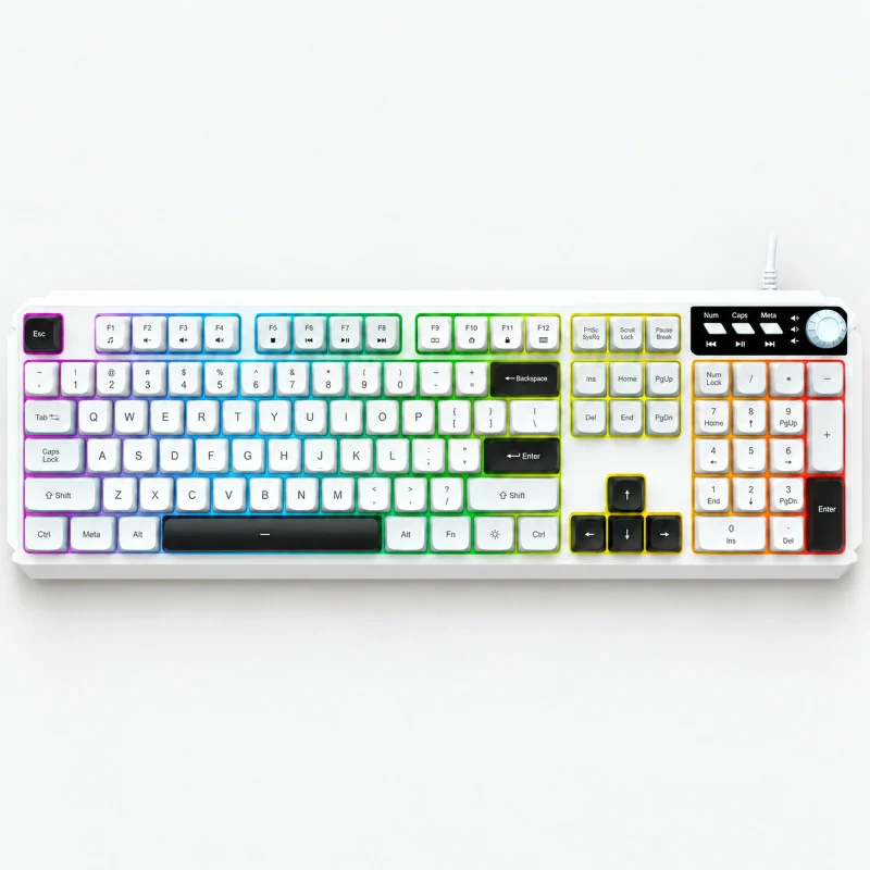 Membrane Keyboard K511 on a light studio background