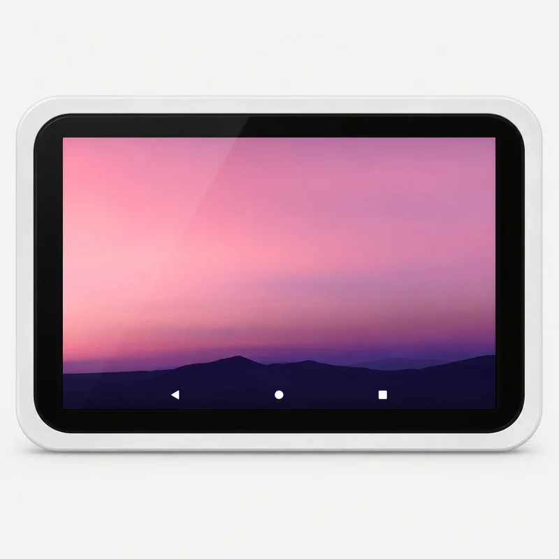 White 10.1 inch tablet SP1099X / SP1099A on a light studio background