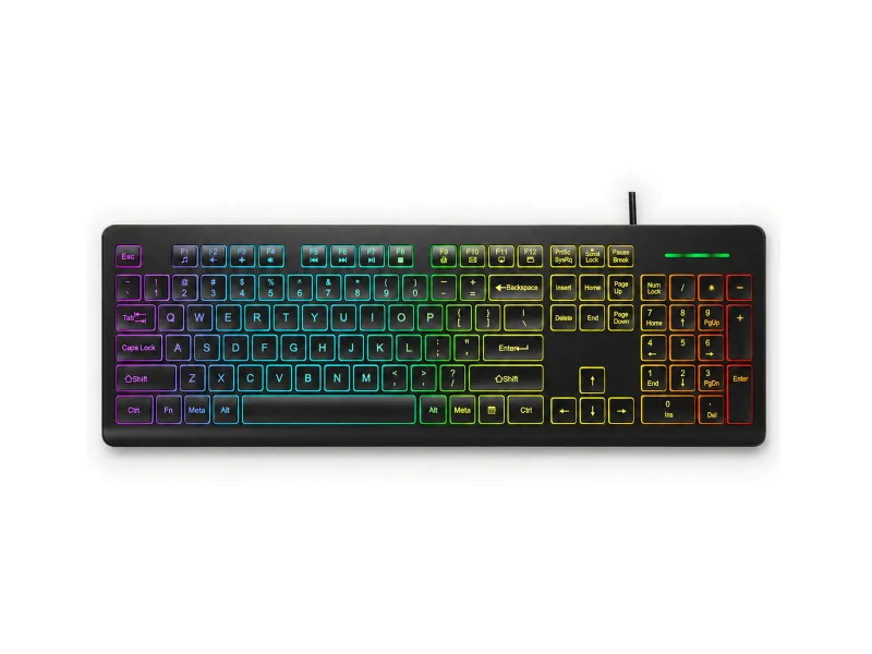 Membrane Keyboard K510 on a light studio background