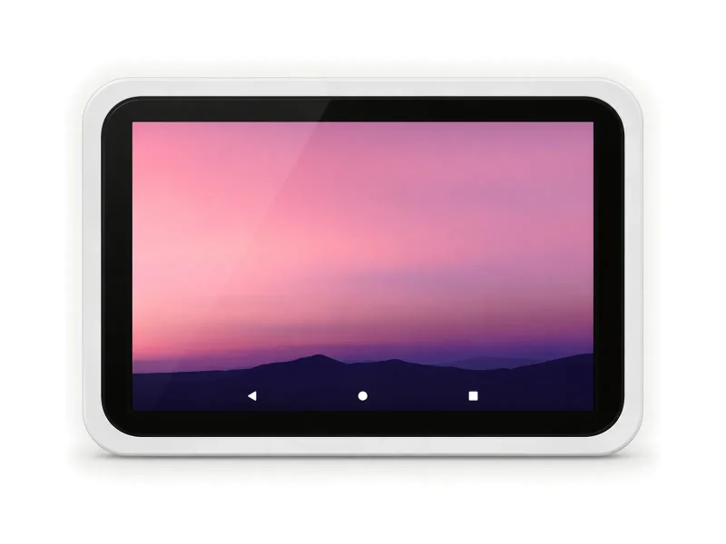 White 10.1 inch tablet SP1099X / SP1099A on a light studio background