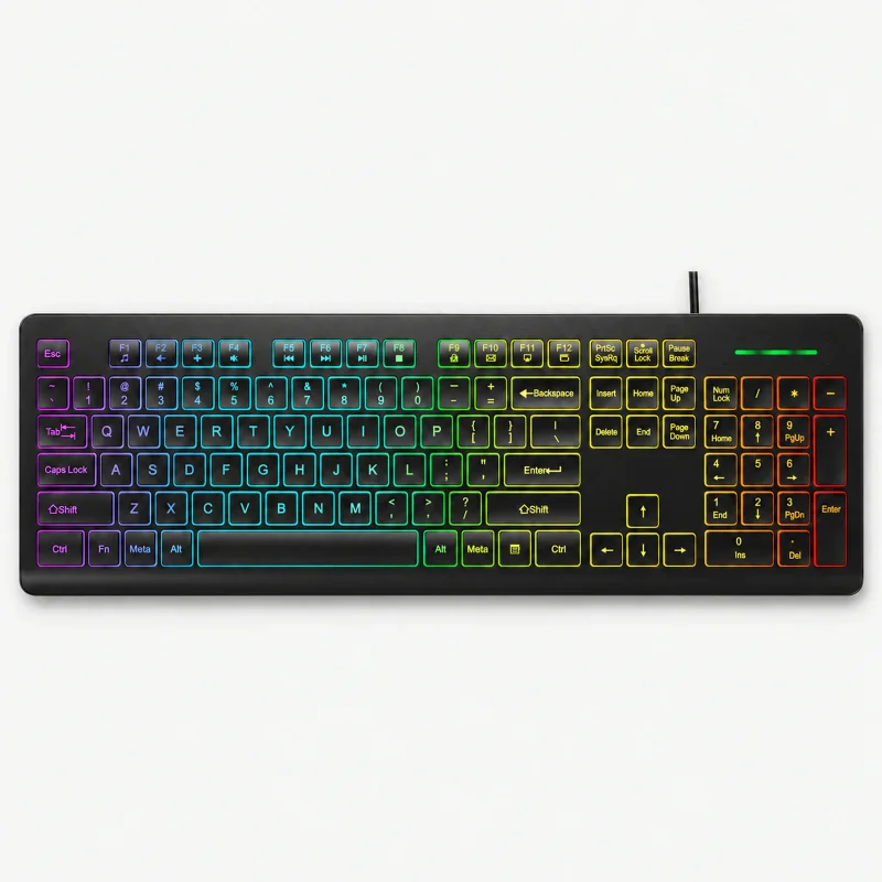 Membrane Keyboard K510 on a light studio background