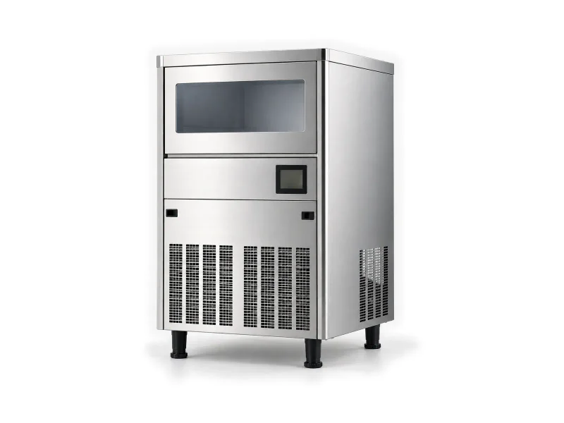 KLE-220M Crescent Ice Machine on a light studio background
