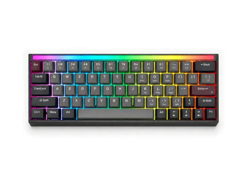 Mechanical Keyboard KL-78 on a light studio background