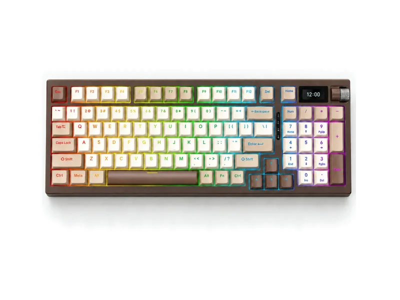 Mechanical Keyboard WKL109 on a light studio background